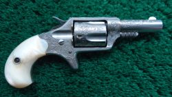 C472 FACTORY ENGRAVED COLT NEW LINE CALIBER 32 SPUR TRIGGER REVOLVER [A]