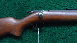 W4708 WINCHESTER MODEL 67 BOLT ACTION SINGLE SHOT RIFLE FOR 22 S, L & LR [M]