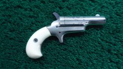 C459 BRITISH RETAILER E.M. REILLY INSCRIBED COLT THUER DERRINGER [A]
