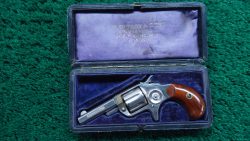 C461 W. WATSON & SONS LONDON RETAILER COLT NEW LINE 22 RF REVOLVER [A]