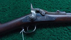 MR1799 DESIRABLE CUSTER ERA U.S. SPRINGFIELD MODEL 1873  TRAPDOOR SADDLE RING CARBINE CHAMBERED FOR .45-70 [A]