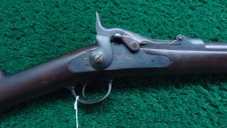 MR1797 SCARCE EARLY PRE-BATTLE OF THE LITTLE BIGHORN U.S. AND PENNSYLVANIA STATE POLICE ’S.P.F.” MARKED SPRINGFIELD ARMORY MODEL 1873 TRAPDOOR CARBINE IN CALIBER .45-70 [A]
