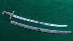 M2043 RUSSIAN COSSACK SHASHKA SABER FROM THE CAUCASIAN REGION