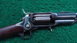 C486 COLT MODEL 1855 PERCUSSION REVOLVING MILITARY PATTERN CARBINE IN 56 CAL WITH BAYONET LUG [A]