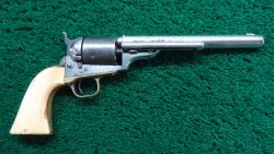 C435 COLT MODEL 1871-1872 OPEN TOP SINGLE ACTION REVOLVER WITH HOLSTER [A]