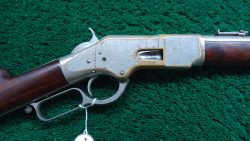 W4713 SPECIAL ORDER FULL NICKEL WINCHESTER MODEL 1866 SRC [A]